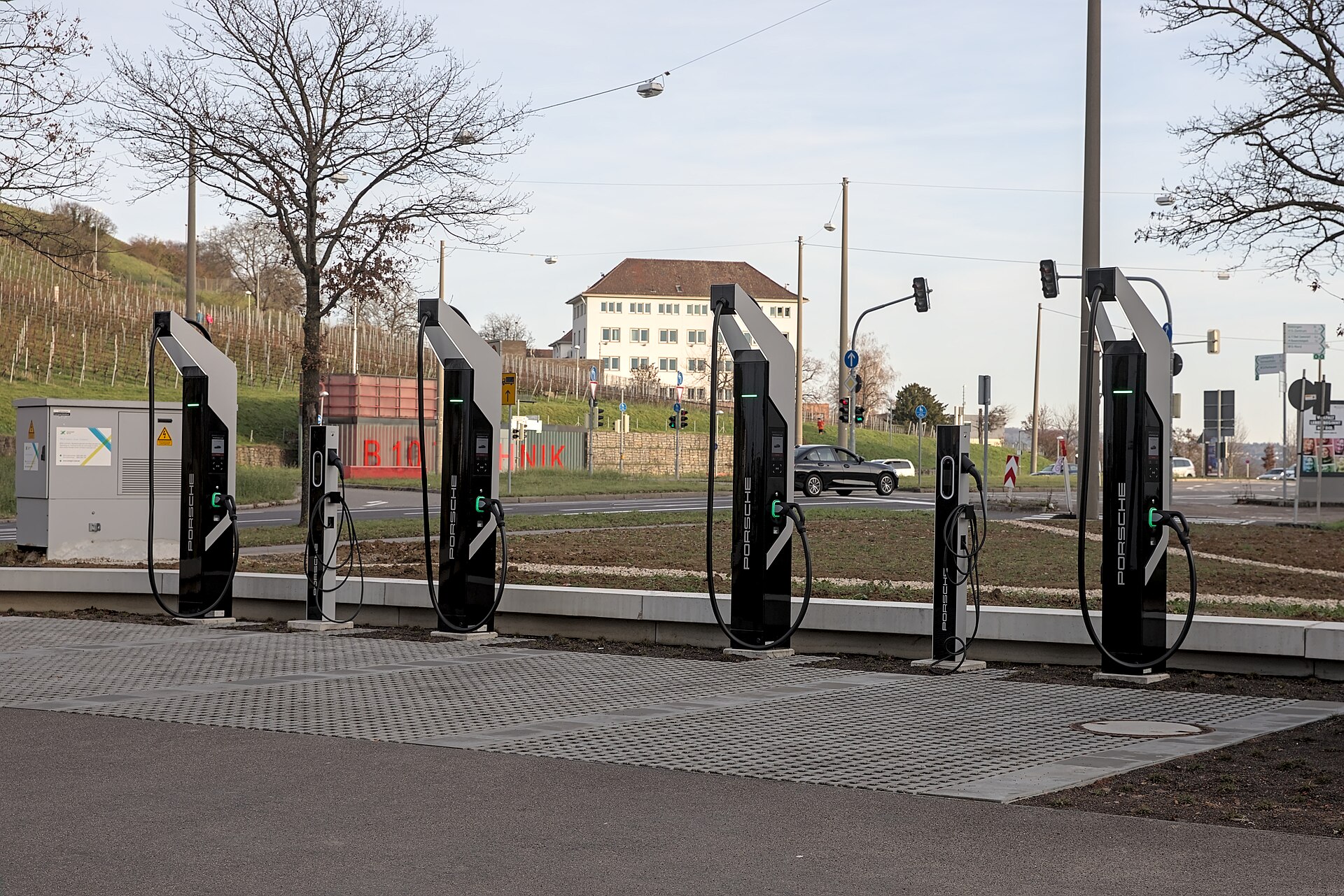Postos de carregamento para veículos elétricos